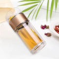 Borosilicate Double-Walled Insulated Glass Mug