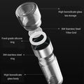 Borosilicate Double-Walled Insulated Glass Mug