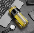 Borosilicate Double-Walled Insulated Glass Mug