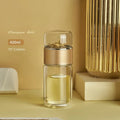 Borosilicate Double-Walled Insulated Glass Mug